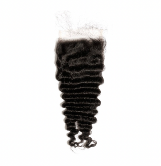 Raw Vietnamese Deep Wave 5*5 HD Lace Closure