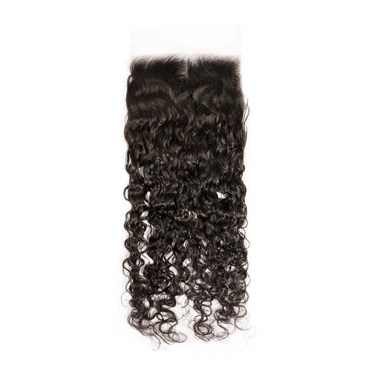 Raw Vietnamese Burmese Curly 4*4 HD Lace Closure